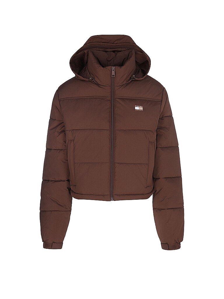 TOMMY JEANS Steppjacke  braun   XS damen